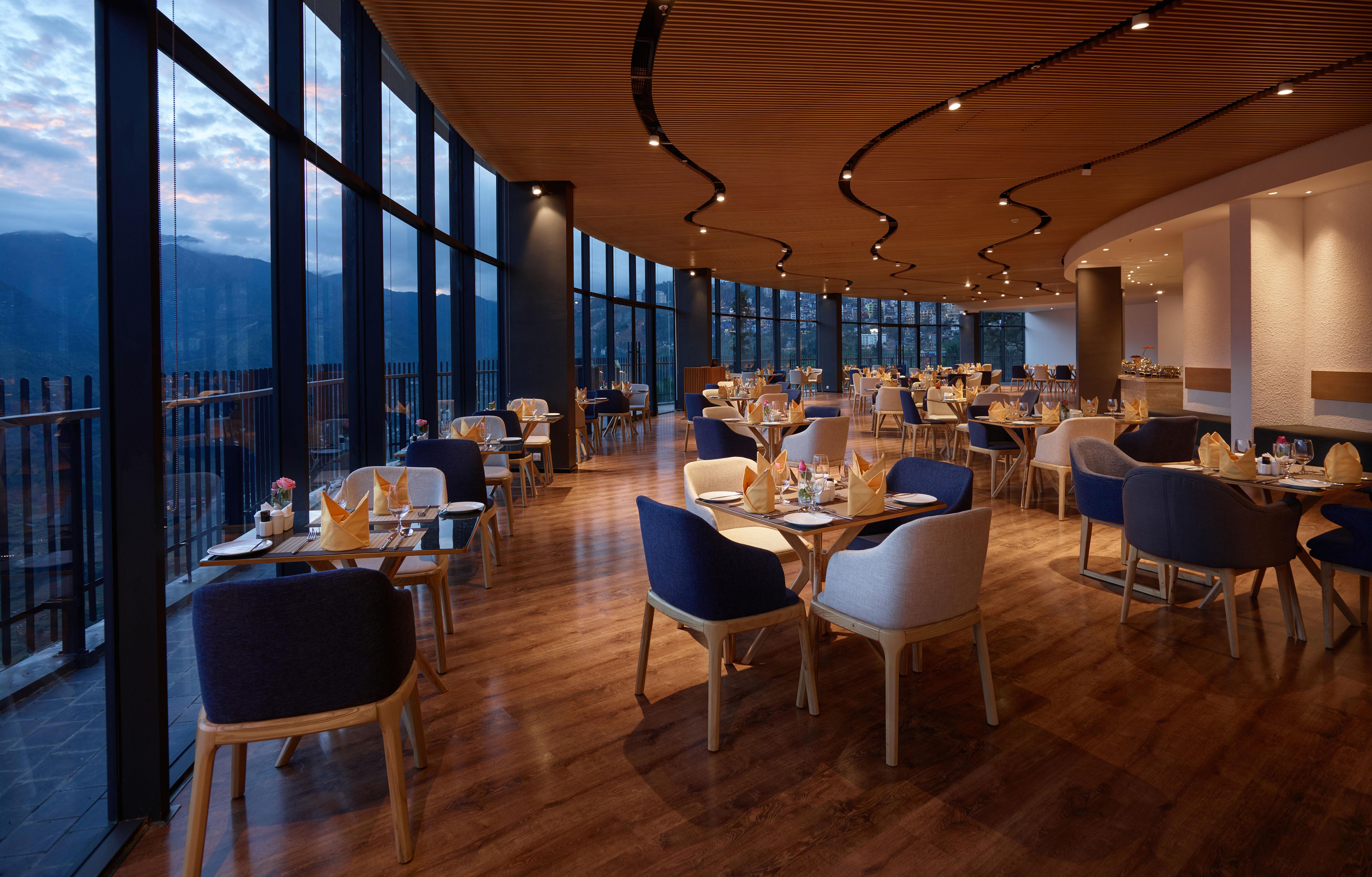 パオス サパ レジャー ホテル エクステリア 写真 The restaurant