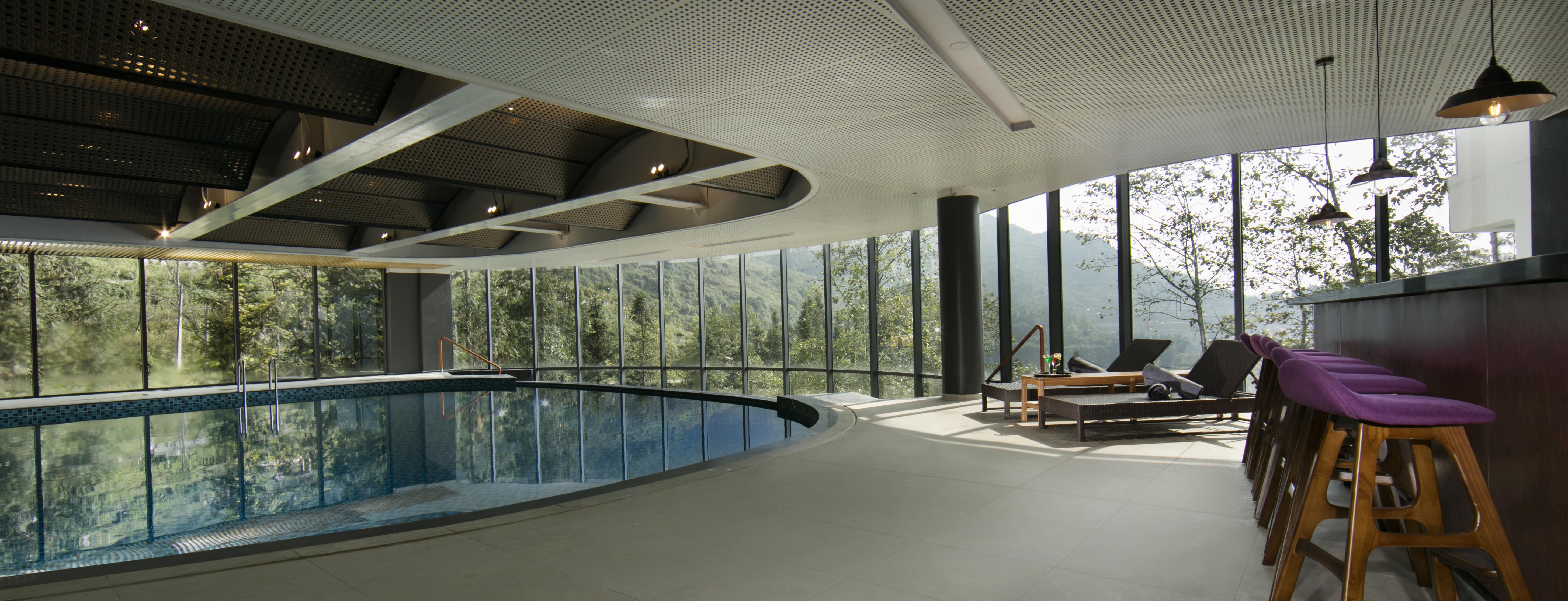 パオス サパ レジャー ホテル エクステリア 写真 The spa at the Hotel de la Paix