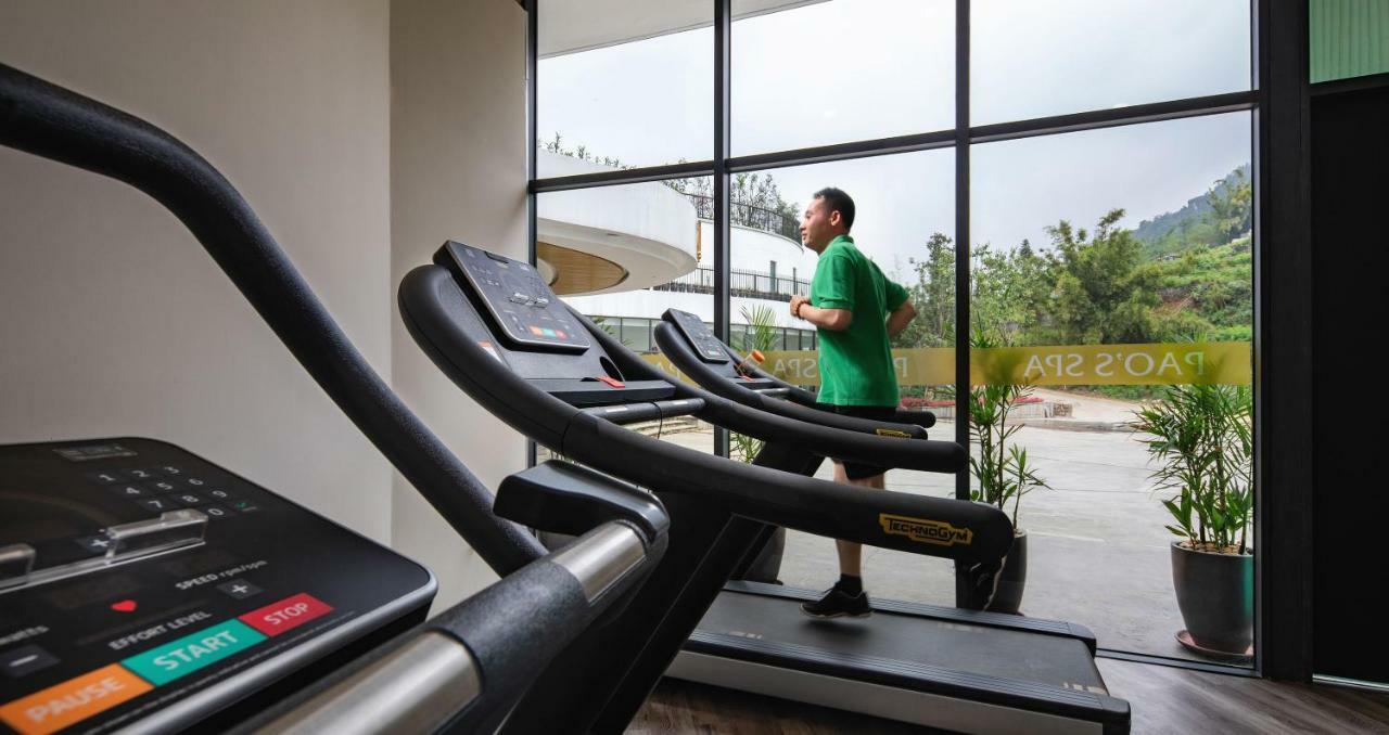 パオス サパ レジャー ホテル エクステリア 写真 A treadmill