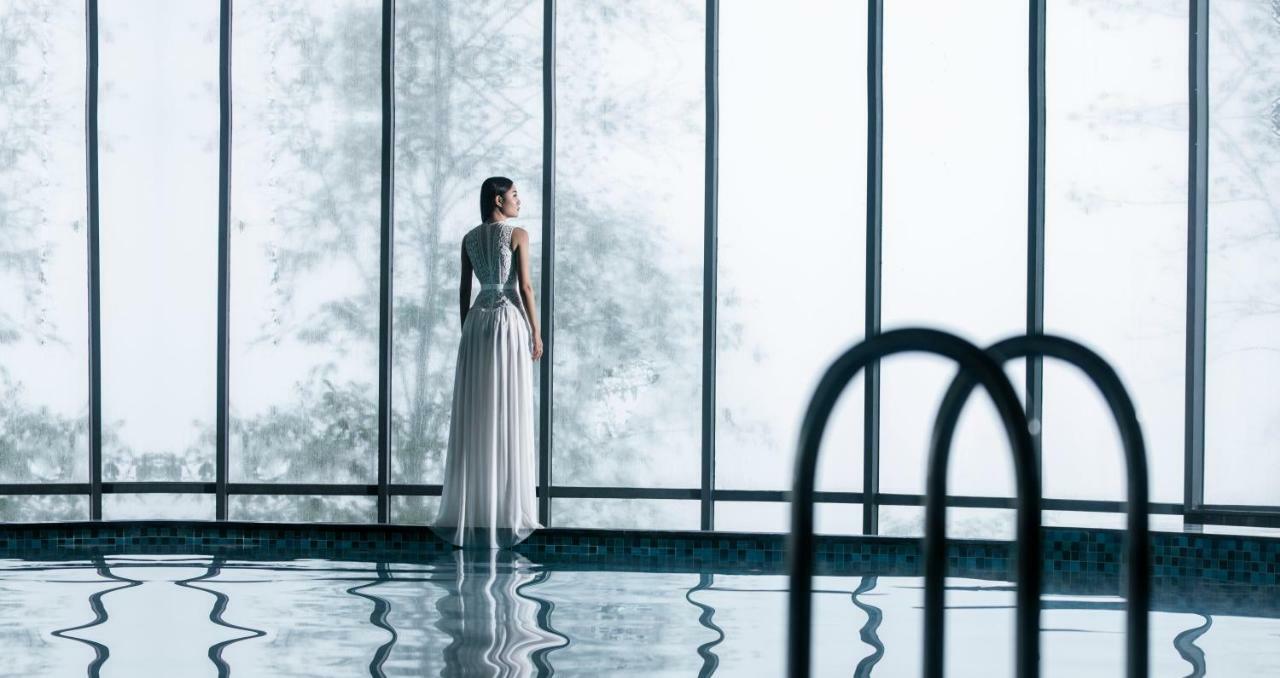パオス サパ レジャー ホテル エクステリア 写真 The interior of the hotel