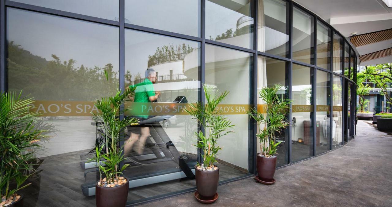 パオス サパ レジャー ホテル エクステリア 写真 The gym at the hotel